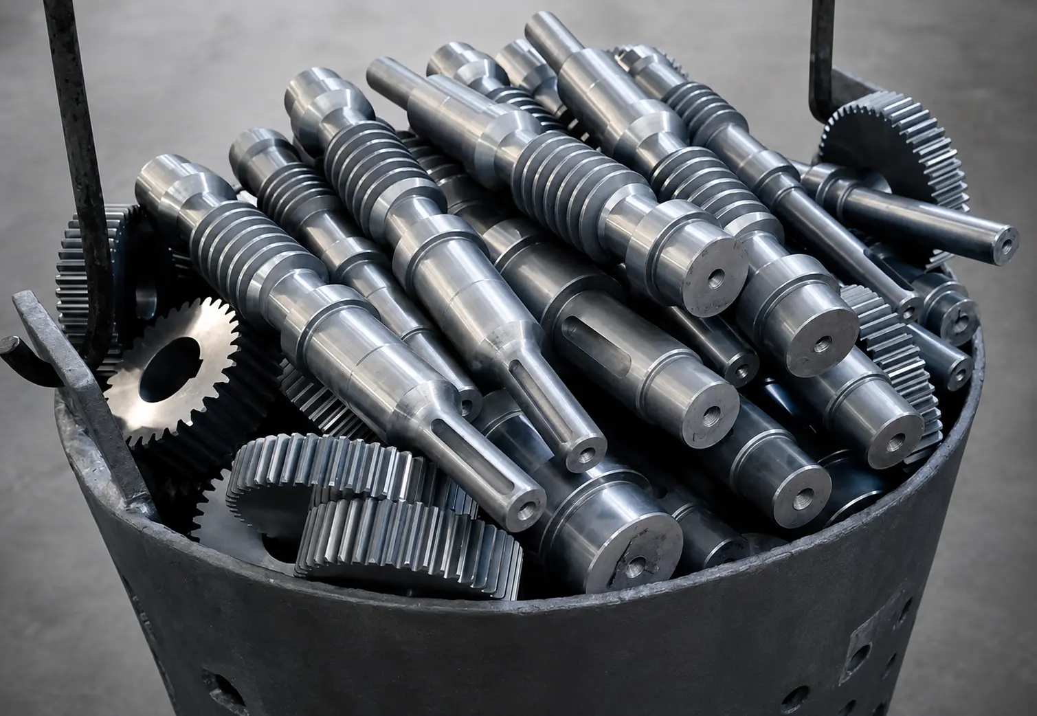 Worm wheel and gearbox material components used for TFC valve gearbox material engineering